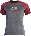 Zimtstern Damen Gooz T-Shirt (Größe XS, grau)