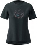 Zimtstern Damen PureFlowz Ss Trikot (Größe XL, schwarz)