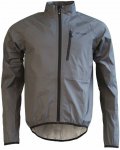 Zimtstern Herren Boltz Packable Rain Jacke (Größe L, grau)