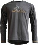 Zimtstern Herren PureFlowz Eco LS Trikot (Größe XXL, grau)