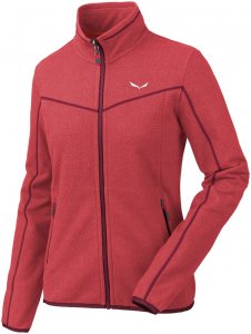 Salewa Damen Fanes PL Full Zip Jacke Rot L