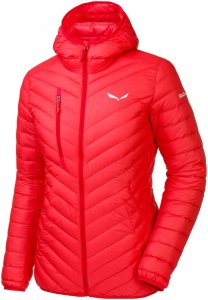 Salewa Damen Ortles Light Down Hooded Jacke Rot M