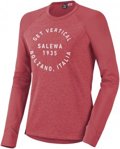 Salewa Damen Puez DRY Longsleeve Rot S