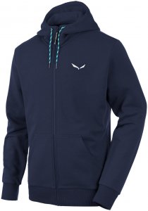 Salewa Herren Solidlogo 2 Full Zip Hoody Schwarz XL