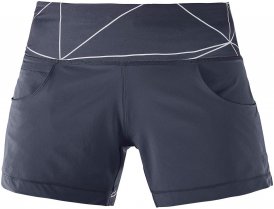 Salomon Damen Elevate Flow Shorts Schwarz M