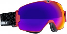 Salomon Xmax Multilayer +Wechselglas Skibrille Rot