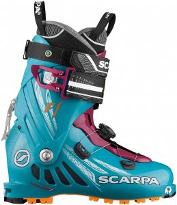 Scarpa Damen F1 Wmn Tourenstiefel Blau 42