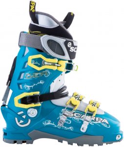 Scarpa Damen Gea Skitourenstiefel Schwarz 37