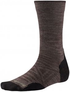 Smartwool Herren PhD Outdoor Light Crew Socke Braun 46, 47, 48, 49