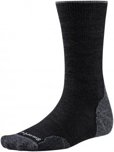Smartwool Herren PhD Outdoor Light Crew Socke Grau 38, 39, 40, 41