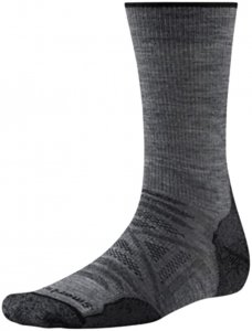 Smartwool Herren PhD Outdoor Light Crew Socke Grau 38, 39, 40, 41