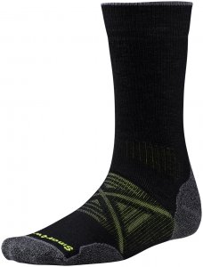 Smartwool Herren PhD Outdoor Medium Crew Socke Schwarz 38, 39, 40, 41