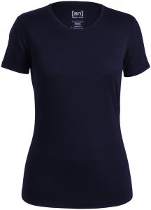 Super.Natural Damen Base 140 T-Shirt Blau M