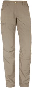 Vaude Damen Farley ZO Capri Hose Beige XXL