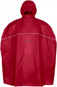 Vaude Kinder Grody Poncho Rot M