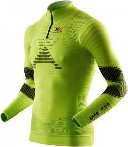 X-Bionic Herren Effektor Ow Zip Up Longsleeve Grün M